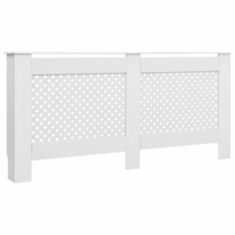 Radiatorombouwen 2 st 172x19x81,5 cm MDF wit 3