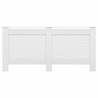 Radiatorombouwen 2 st 172x19x81,5 cm MDF wit 4