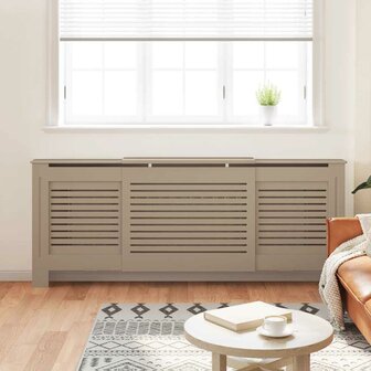 Radiatorombouw 205 cm MDF 3