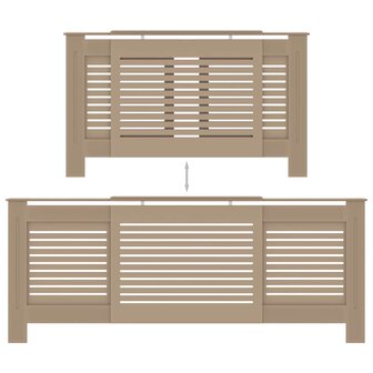 Radiatorombouw 205 cm MDF 6