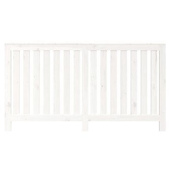 Radiatorombouw 153x19x84 cm massief grenenhout wit 5