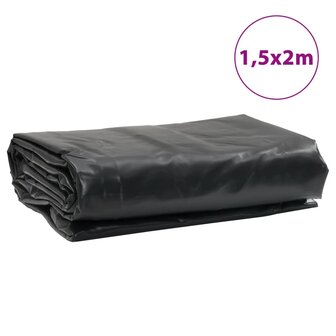Dekzeil 650 g/m&sup2; 1,5x2 m antracietkleurig 9