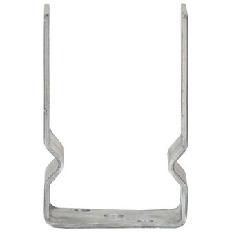 Grondankers 12 st 9x6x15 cm gegalvaniseerd staal zilverkleurig 3