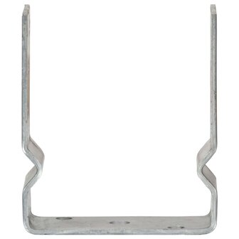 Grondankers 12 st 12x6x15 cm gegalvaniseerd staal zilverkleurig 3
