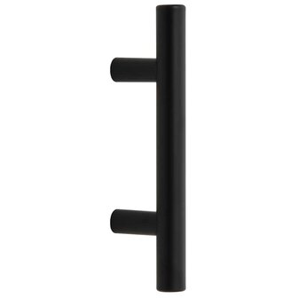 Handvatten 10 st 64 mm roestvrij staal zwart 6