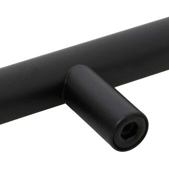 Handvatten 10 st 160 mm roestvrij staal zwart 9