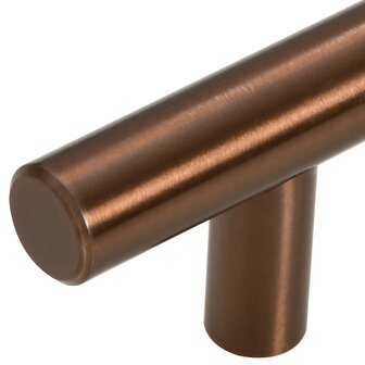 Handvatten 5 st 192 mm roestvrij staal bronskleurig 8