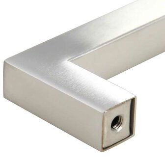 Handvatten 5 st 224 mm roestvrij staal zilverkleurig 8