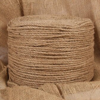 Touw 50 m lang 6 mm dik jute 1