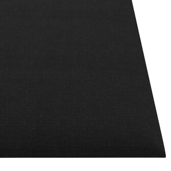 Wandpanelen 12 st 1,08 m&sup2; 30x30 cm stof zwart 5
