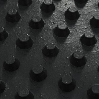 Afvoerfolie noppen 400 g/m&sup2; 0,5x20 m HDPE 6