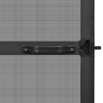Hordeur met scharnieren 120x240 cm antraciet 4