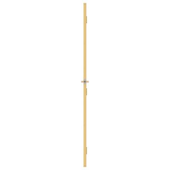 Binnendeur smal 102,5x201,5 cm gehard glas en aluminium goud 4