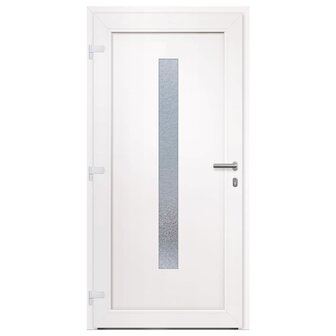 Voordeur 108x200 cm PVC wit 5