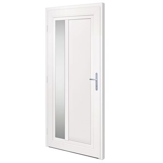 Voordeur 98x208 cm PVC antracietkleurig 5