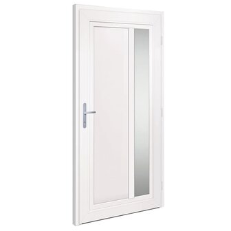 Voordeur 108x208 cm PVC antracietkleurig 4