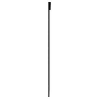 Schuifdeur 90x205 cm ESG-glas en aluminium zwart 4