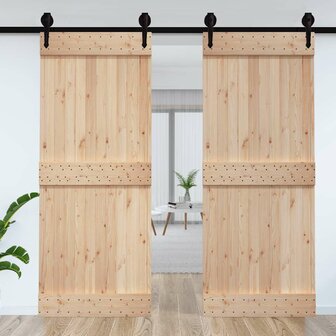 Deur NARVIK 95x210 cm massief grenenhout 3