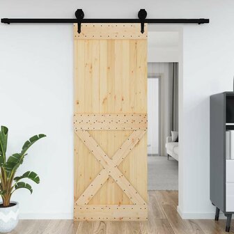 Deur NARVIK 85x210 cm massief grenenhout 1