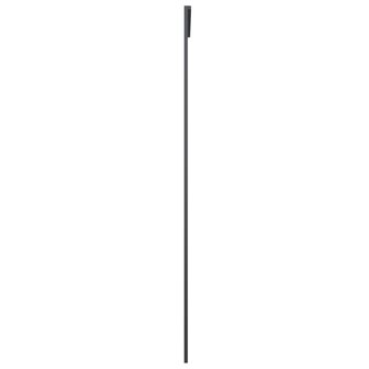 Schuifdeur 90x205 cm aluminium en ESG-glas zwart 4