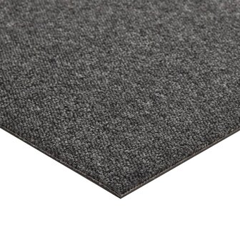 Tapijttegels 20 st 5 m&sup2; 50x50 cm antraciet 6