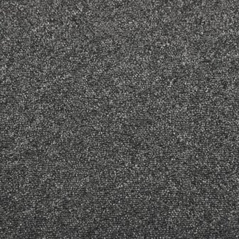 Tapijttegels 20 st 5 m&sup2; 50x50 cm antraciet 7