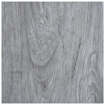 Vloerplanken zelfklevend 5,11 m&sup2; PVC lichtgrijs 1