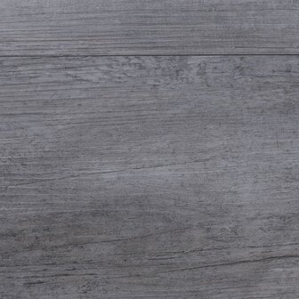 Vloerplanken zelfklevend 5,02 m&sup2; 2 mm PVC mat houtgrijs 5