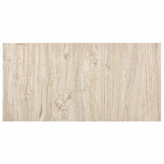 Vloerplanken 20 st zelfklevend 1,86 m&sup2; PVC lichtbruin 5