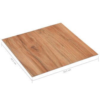 Vloerplanken 20 st zelfklevend 1,86 m&sup2; PVC naturel 7