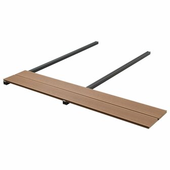 Terrasplanken met accessoires 15 m&sup2; 4 m massief HKC teak 4