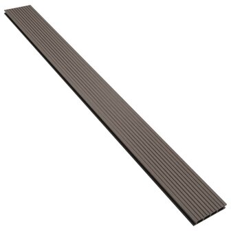 Terrasplanken HKC met accessoires 15 m&sup2; 4 m donkerbruin  8
