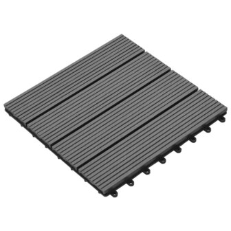 22 st Terrastegels 30x30 cm 2 m&sup2; HKC grijs 3