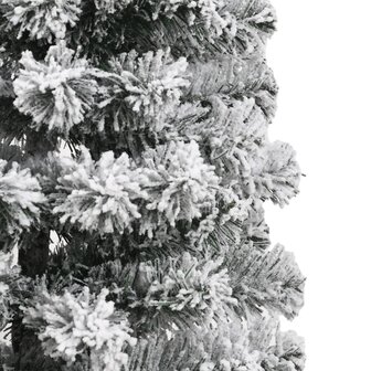 Kunstkerstboom met scharnieren en sneeuw 120 cm 5