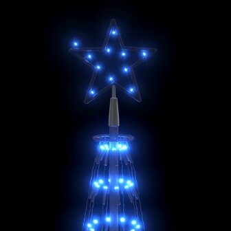 Kegelkerstboom 752 blauwe LED&amp;apos;s 160x500 cm 4