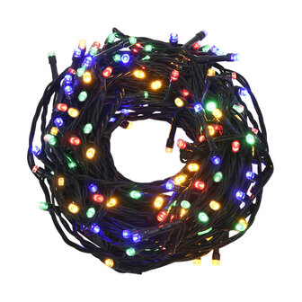 Lichtsnoer met 400 LED&amp;apos;s en 8 effecten 40 m meerkleurig 2