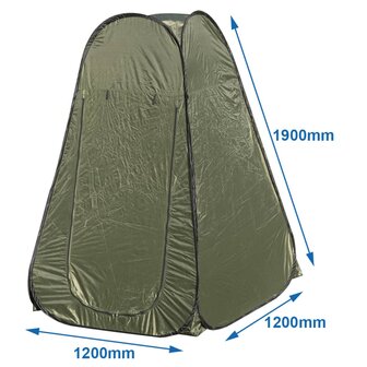ProPlus Privacytent pop-up polyester groen 8
