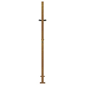 Poort vierkant 105x130 cm cortenstaal 6