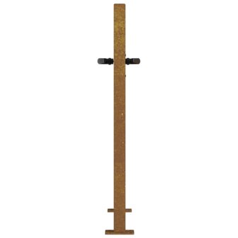 Poort 105x105 cm cortenstaal 6