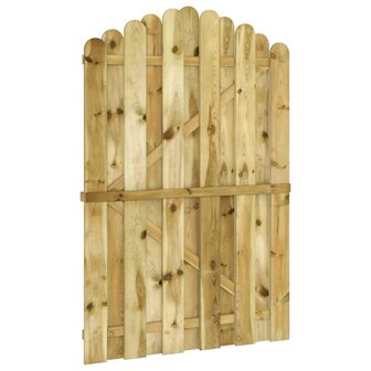 Poort 100x150 cm ge&iuml;mpregneerd grenenhout 3