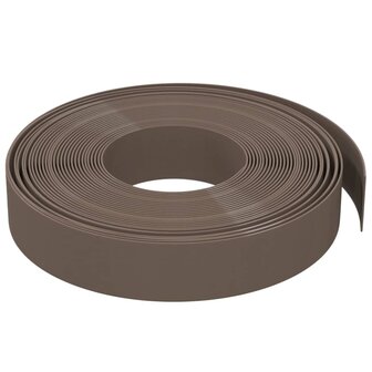 Tuinranden 5 st 10 m 10 cm polyetheen bruin 4