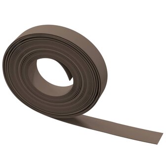 Tuinranden 5 st 10 m 10 cm polyetheen bruin 5