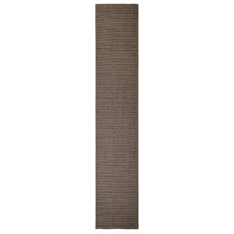 Sisalmat voor krabpaal 66x350 cm bruin 2