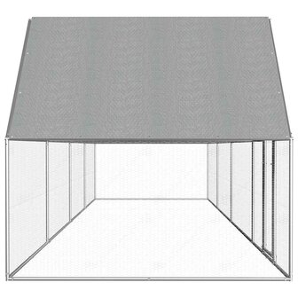 Kippenren 8x2x2 m gegalvaniseerd staal 3