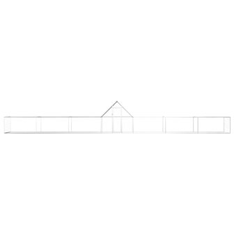 Kippenren 14x2x2 m gegalvaniseerd staal 2