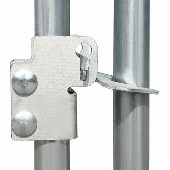 Kippenhok 2,75x4x1,92 m gegalvaniseerd staal   5