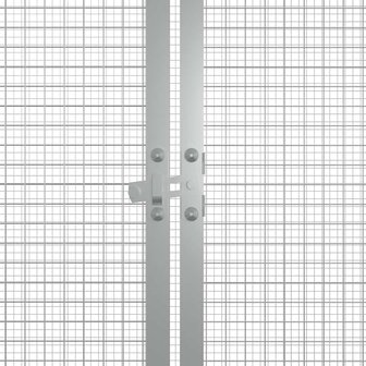 Kippenhok 200x91x100 cm gegalvaniseerd staal antracietkleurig 5