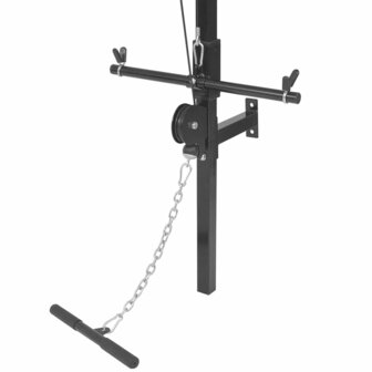 Krachttoren voor aan de wand met gewichtsschijven 40 kg 6