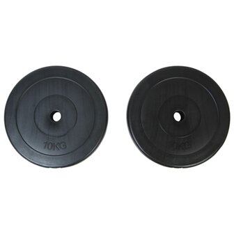 Krachttoren voor aan de wand met gewichtsschijven 40 kg 8