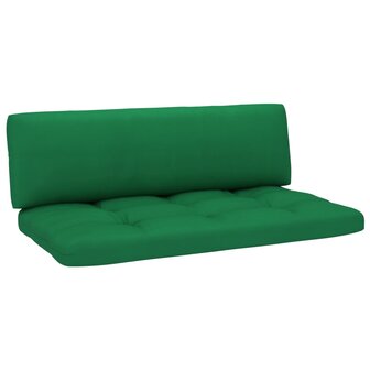 Tuinmiddenbank pallet honingbruin ge&iuml;mpregneerd grenenhout 4